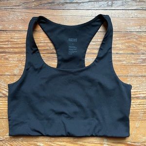 Girlfriend collective Paloma top - medium black
